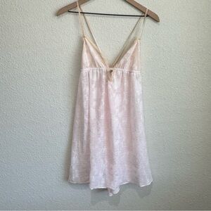 Lilac & London Womens Medium Pink Danity Chemise Slip Dress Fairycore Ballet